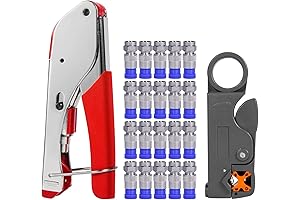 Redesigned Coax Cable Cutter with 3-in-1 Function, Optimized for RG6, RG59, RG11,...