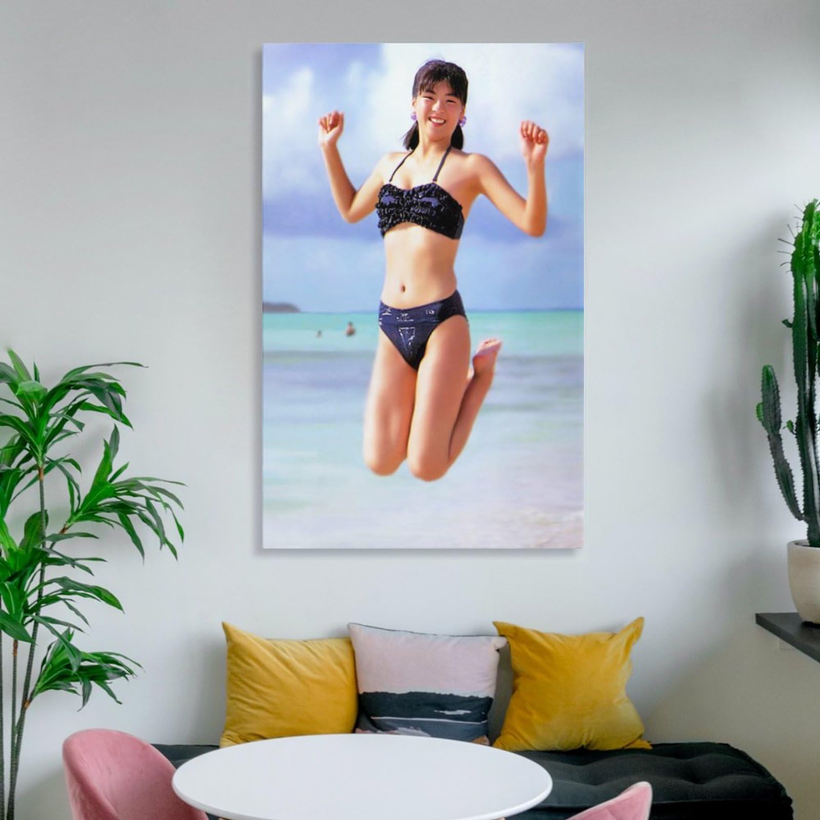 シルクスクリーン アート 女性ポートレート Amazon.co.jp: 中山忍下着セクシー写真ポスター アートパネル ポスター