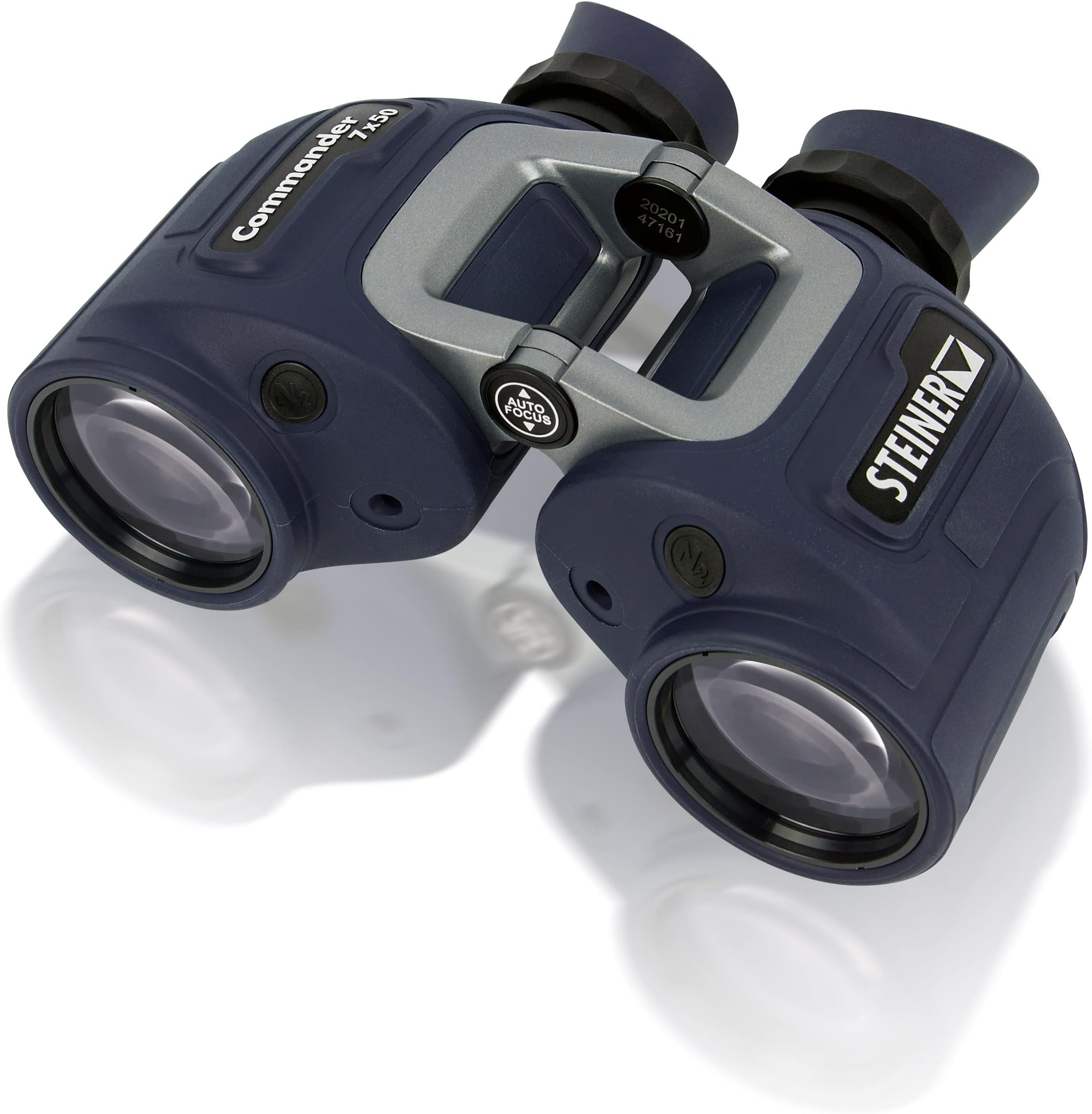 STEINER Marine Binoculars Commander 7x50 (New) - German Quality Optics, Crystal Clear Images, 140m Field of View, 30 Year Guarantee, The New Leader on All Oceans