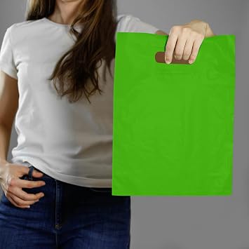 Prime Line Packaging Goodie Bags, 9x12 Plastic Bags Bulk, 100 Pack