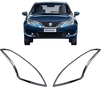 GKS Headlight Chrome for Maruti Suzuki Baleno (set of 2 pcs) | Halogen