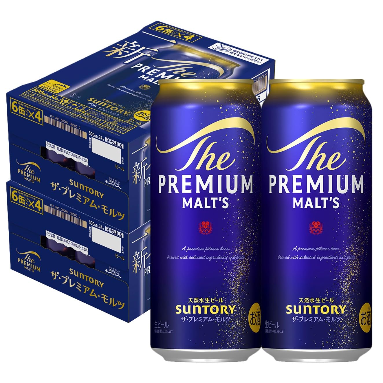 Amazon.co.jp: ザ・プレミアム・モルツ 500ml 48本 [ ビール プレモル