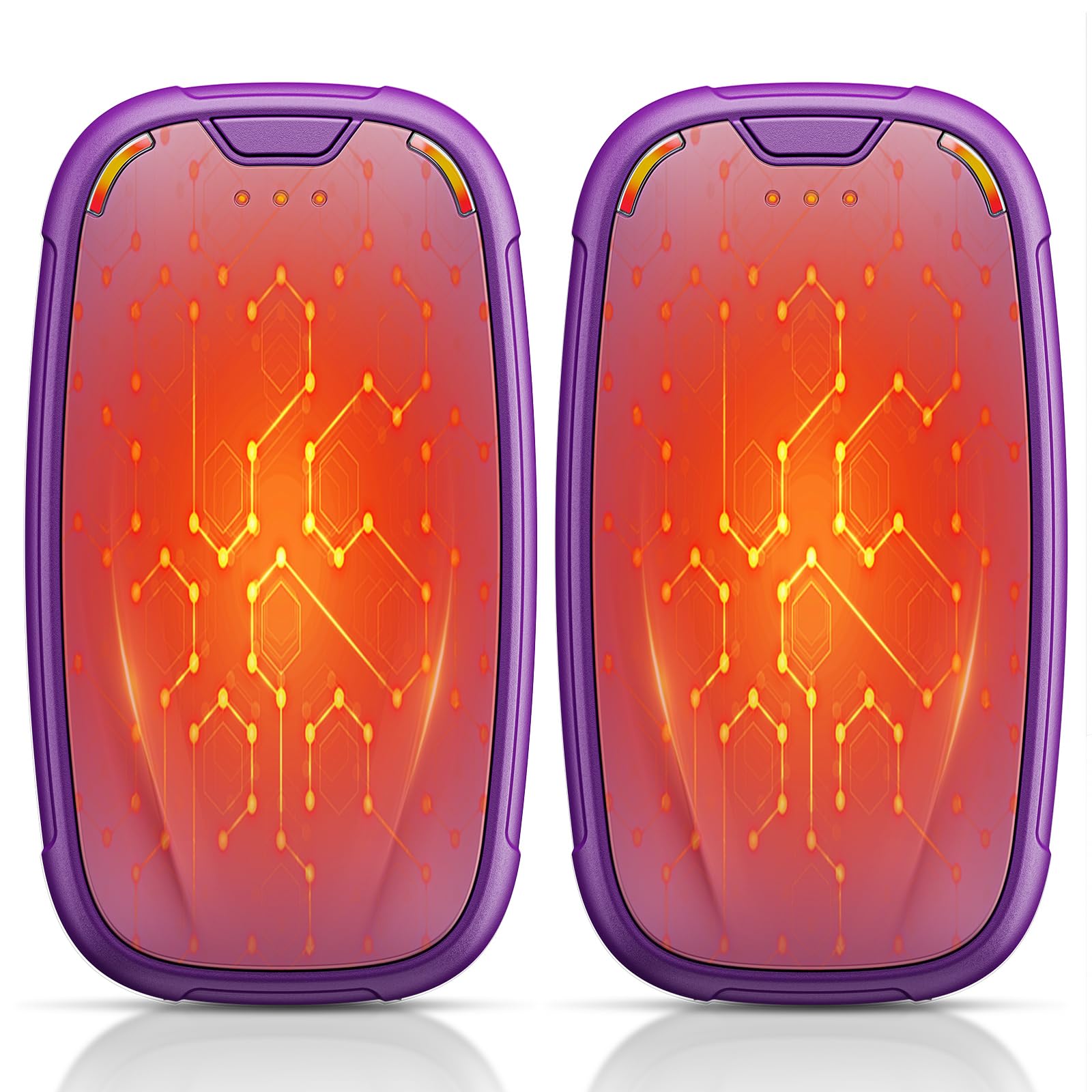 Aililan Hand Warmers Rechargeable 2 Pack, Rechargeable Hand Warmer 4000mAh, Pocket Portable Electric Hand Warmer, Reusable Handwarmers, Christmas Winter Hand-Warming Gift for Outdoor Recreation-image-36