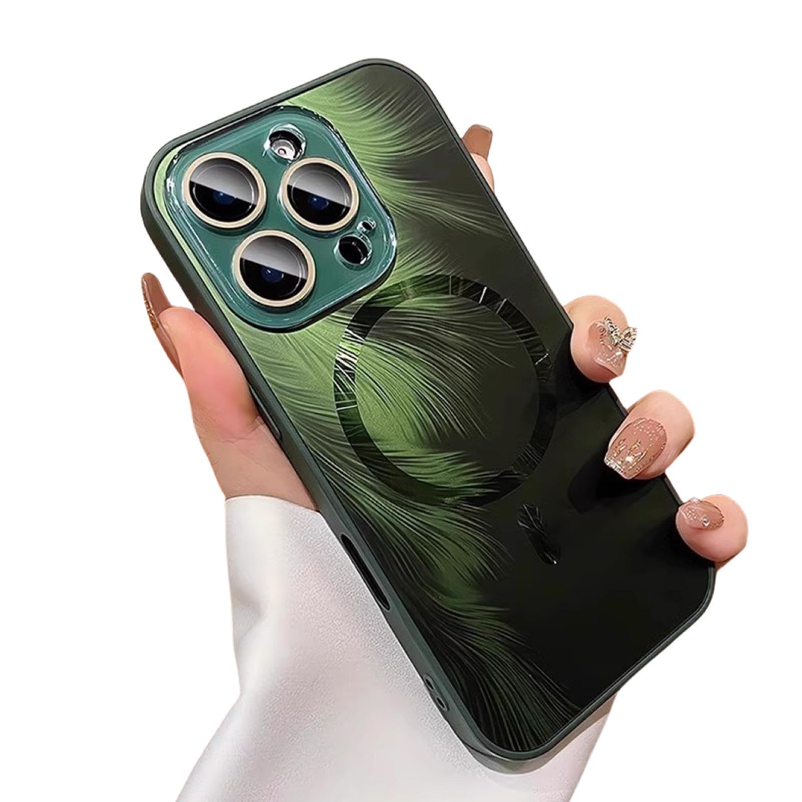 Coque iPhone 16 Pro Max design verre et silicone premium