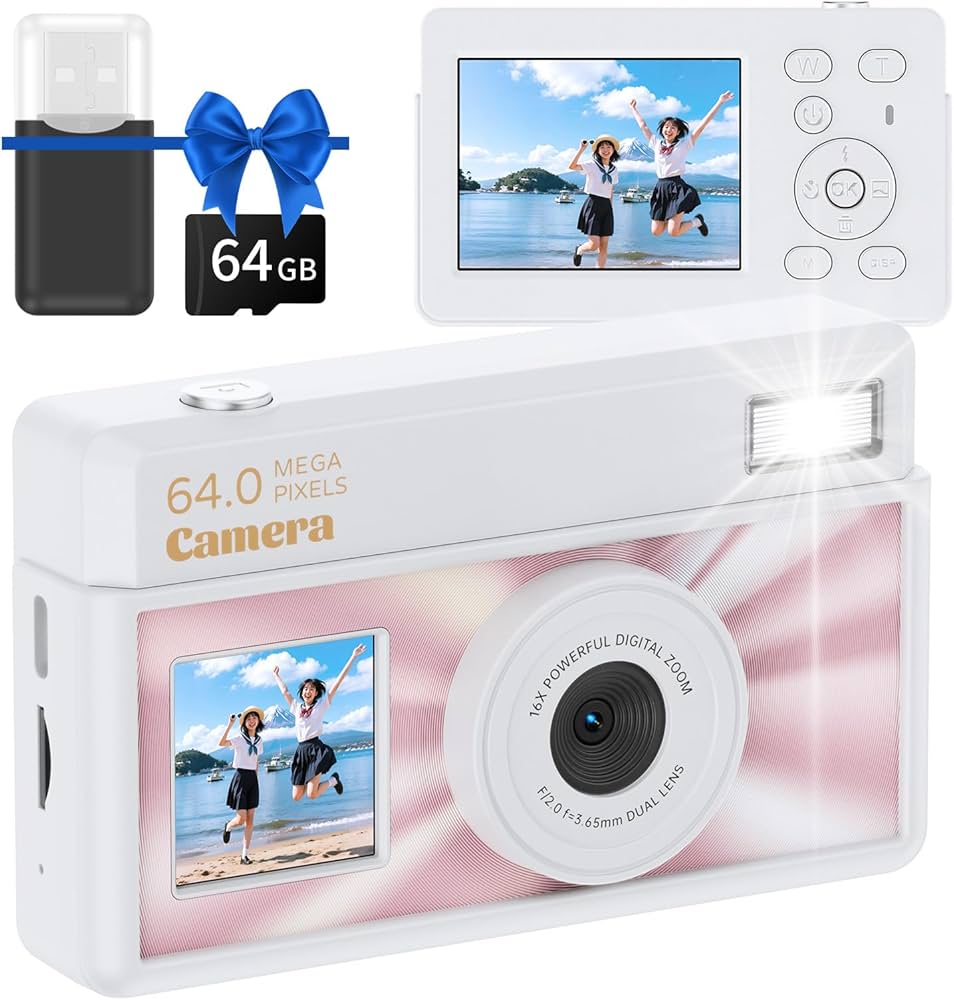 コンパクトデジタルカメラ オート撮影モード Amazon | AiMike 8K WIFI転送機能 デジタルカメラ スマホに送れる