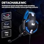 Monster Mission 300 Casque de jeu sans fil, 2.4GHz/Bluetooth écouteurs, faible latence, stéréo, reconnaissance de l'emplacement audio, 48H Durée de vie de la batterie, adapté pour PS5, PC, PS4 et autres dispositifs de jeu