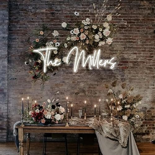 Vista 3 de Letreros de neón personalizados, letrero de neón personalizado para decoración de pared, letrero LED personalizado de neón para regalos de fiesta