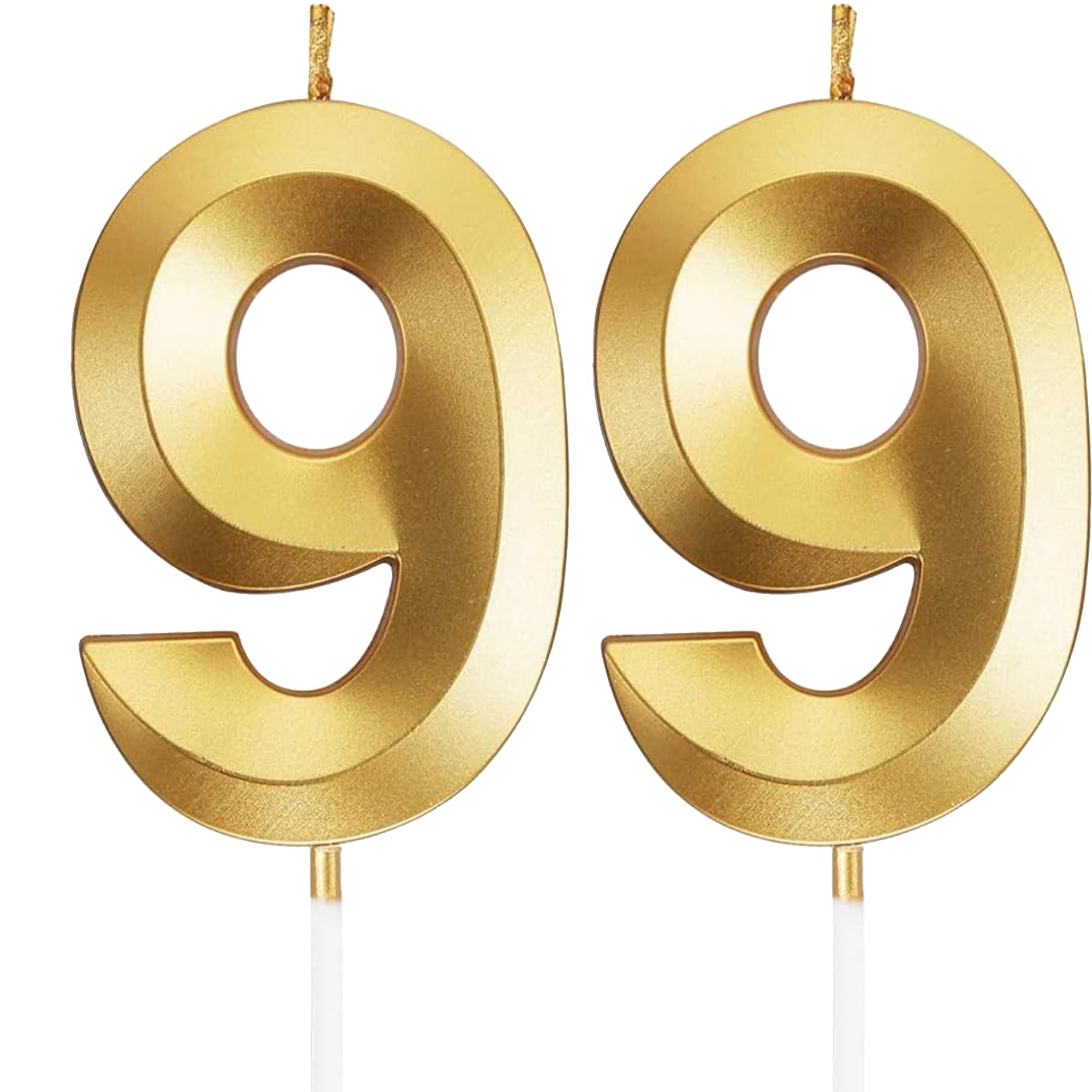 Birthday Candles Number Candles Age Year for Cakes Happy Birthday 3D Designed Wedding Anniversary Party Cake Topper Decorations