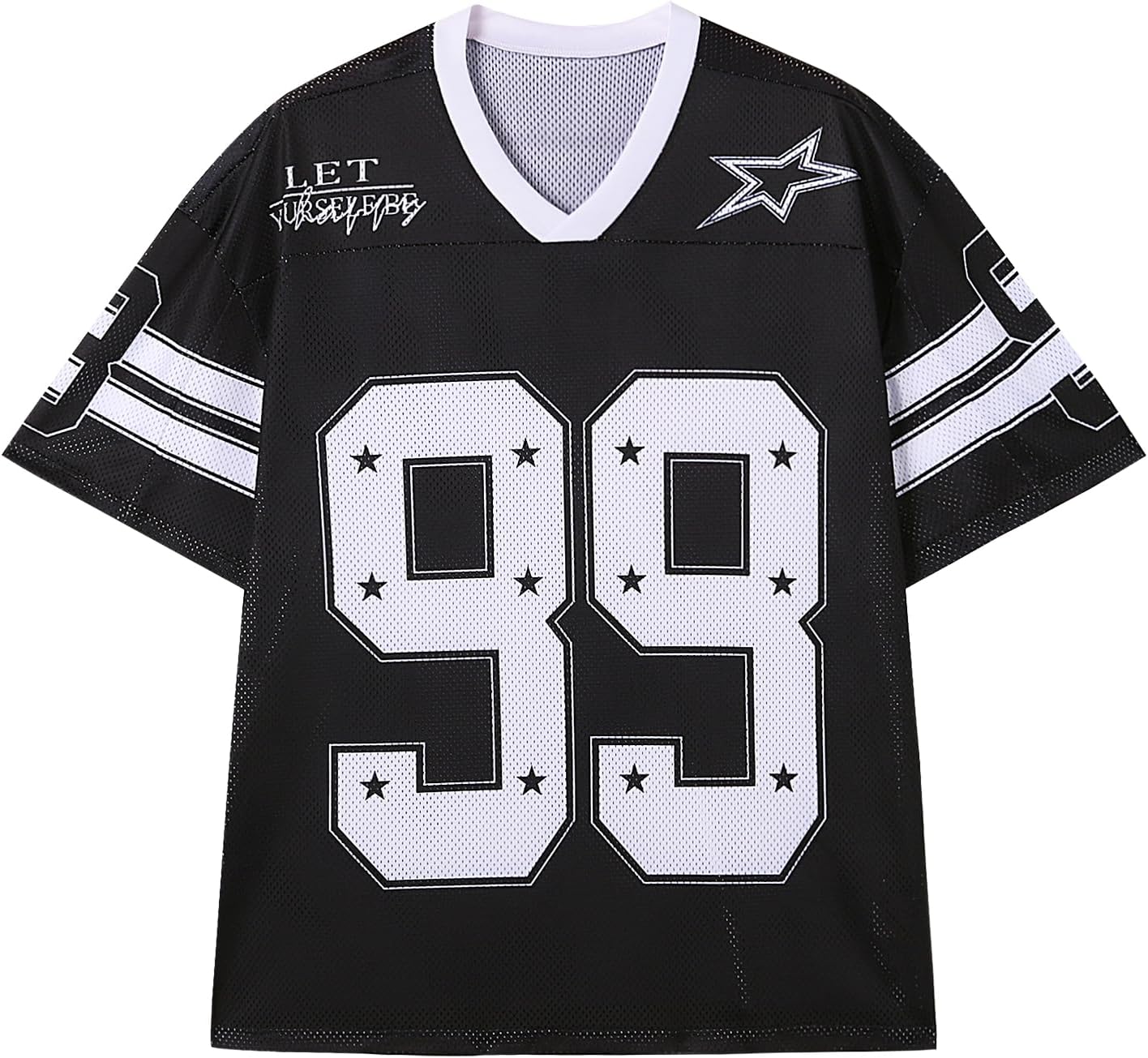 Oversized Tshirts for Men Women Graphic Tees Y2k Tops Jersey Shirts V Neck Short Sleeve Summer Fashion Clothes