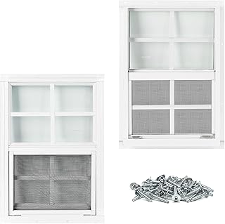 2 Pack Shed Windows,14 X21,18 X23 Flush M...,