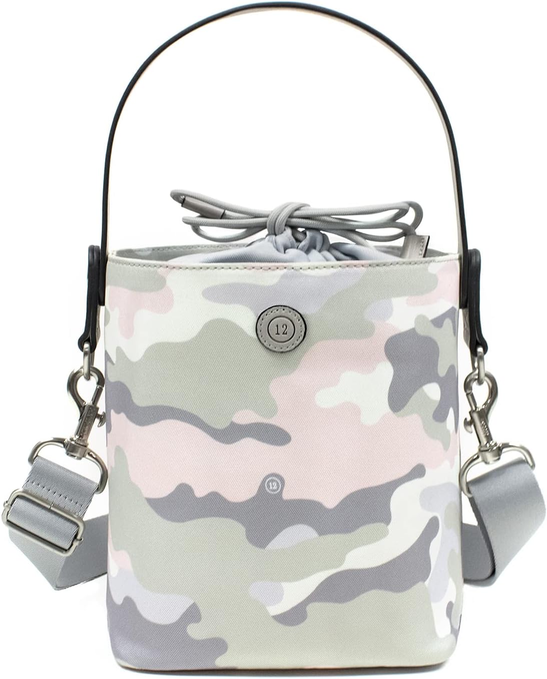 TWELVElittle On The Go Bottle Bag, Insulated Baby Bottle Bag, Three to Four Bottles- Ice Pack Included in Blush Camo