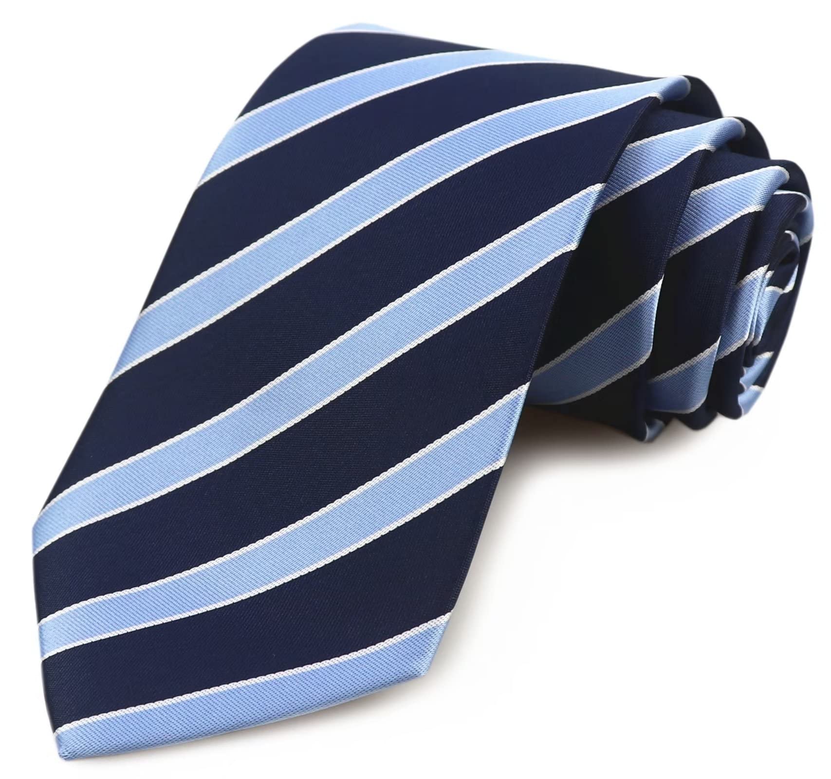 Men's Striped Patterned Tie Polka Dots Jacquard Formal Designer Neckties