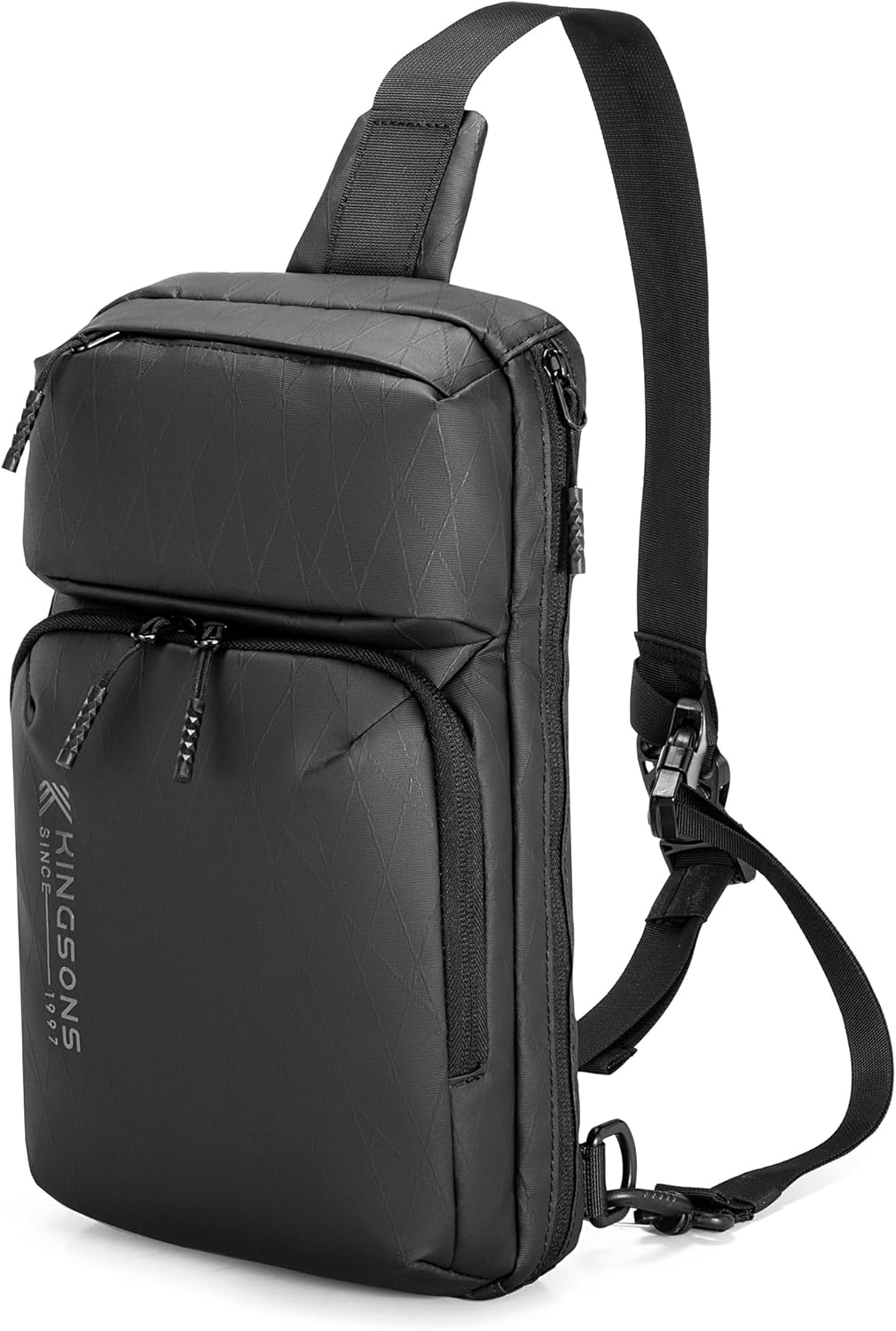 Kingsons Small Sling Bag,Trendy Crossbody Bag Lightweight Waterproof Sling Backpack Shoulder Bag for Men and Women - Image 6