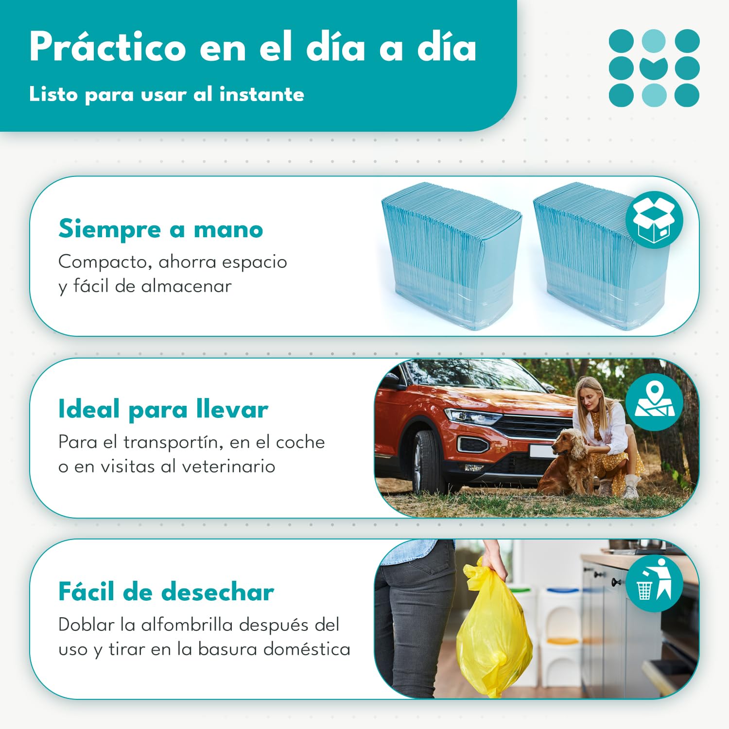300 empapadores para cachorros 60x90 cm, maneo pads de entrenamiento absorbentes para perros, alfombrillas pipí impermeables 5 capas, para cachorros, gatos y mascotas