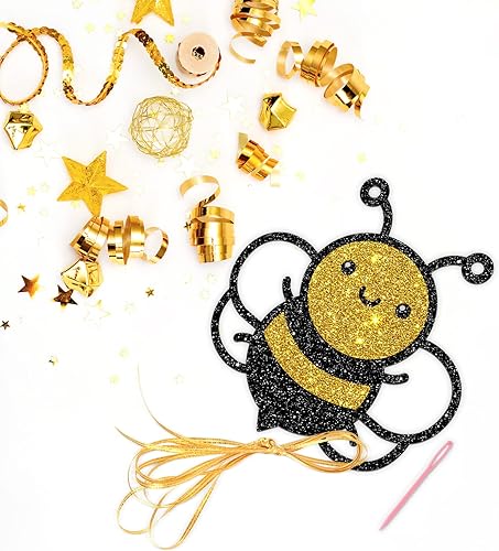 Miniatura 3 de Dalaber Cartel de abejorros para cumpleaños, baby shower, boda, despedida de soltera, decoración de fiesta de compromiso, decoración de fiesta de