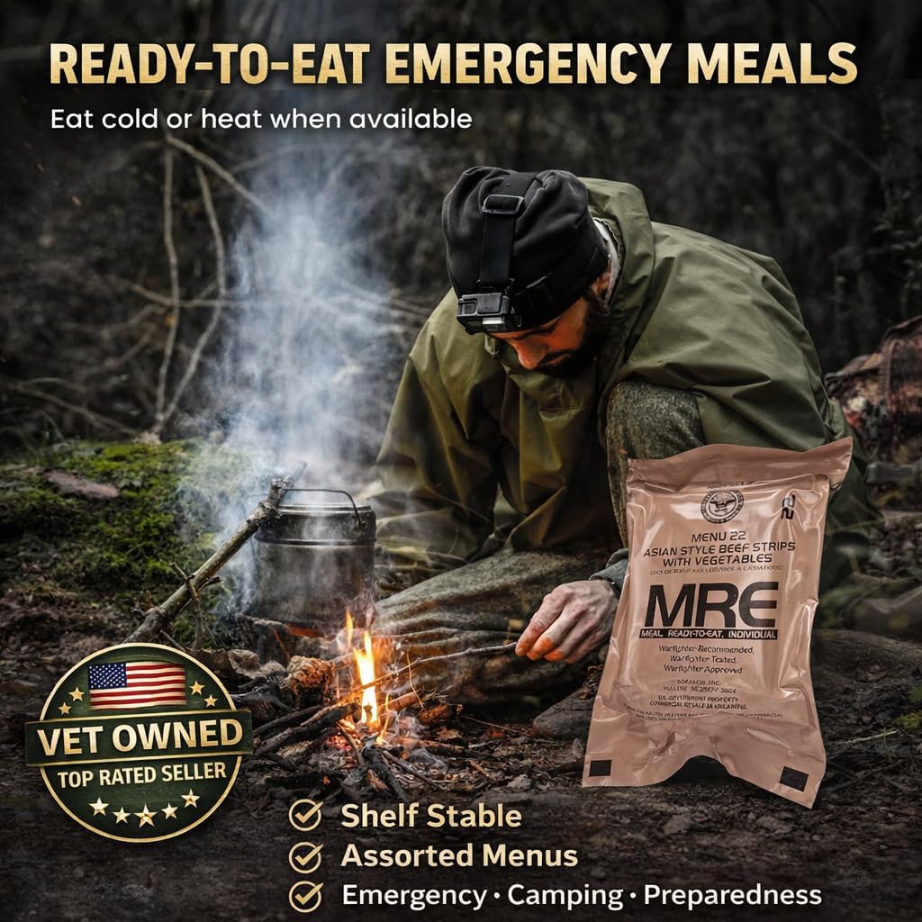 Survival Ready Meal – Authentic U.S. Military MRE