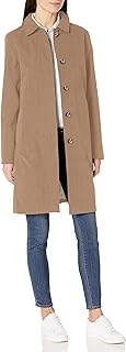 Amazon Essentials Women's Water-Resistant Collar Coat
