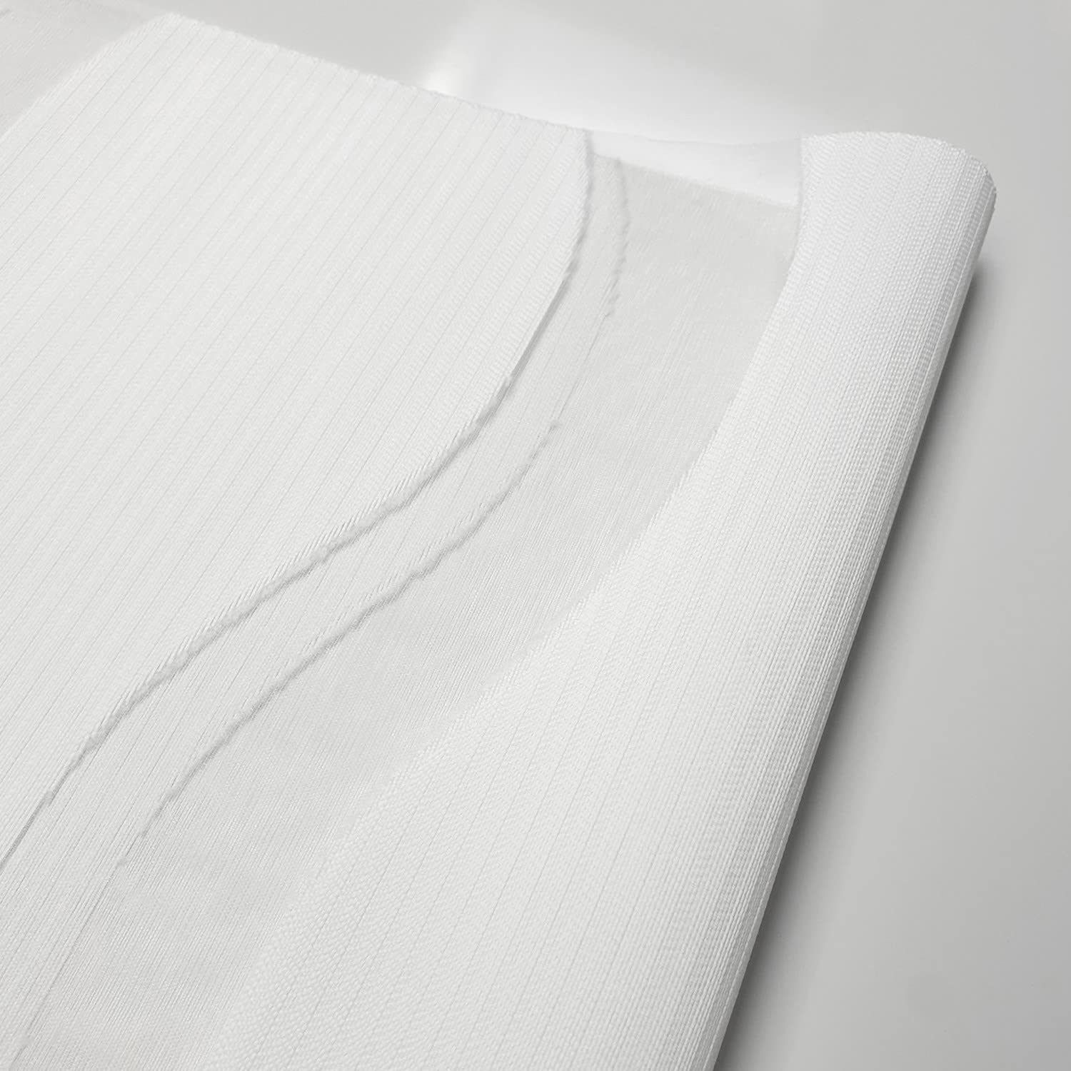 MADECOSTORE Store Enrouleur Jour Nuit Vague avec Coffre - Gamme Must - Blanc - L63 x H160cm