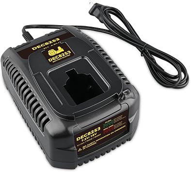 1Pack DC9310 Battery Charger Compatible with Dewalt 7.2V-18V Lithium Ion/NiCd/NiMH DC9071 DC9091 DC9096 DW9072 DW9057 DW9091 DW9062 Cordless Power Tool Battery Charger