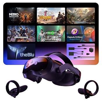 HTC Vive Focus Vision Mixed Reality and PC VR Headset + Controllers