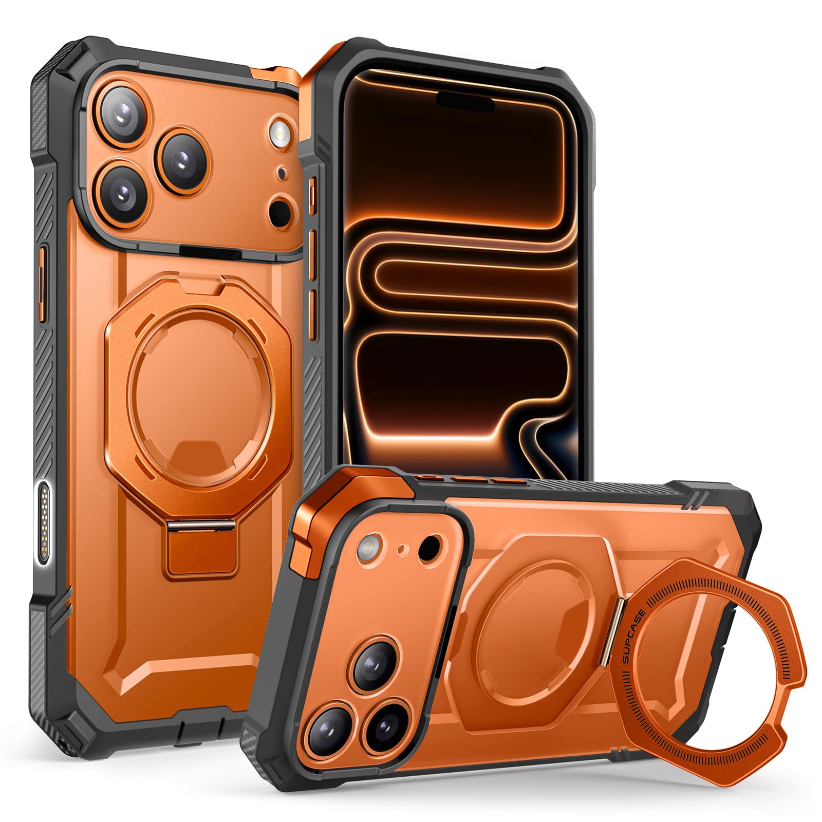 SUPCASE Unicorn Beetle Grip iPhone 17 Pro Coral