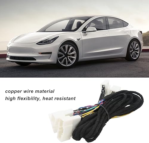 Miniatura 4 de Enchufe del arnés de cables del altavoz estéreo del automóvil, calidad de sonido sin pérdidas, cable de cobre de activación de altavoz para Y