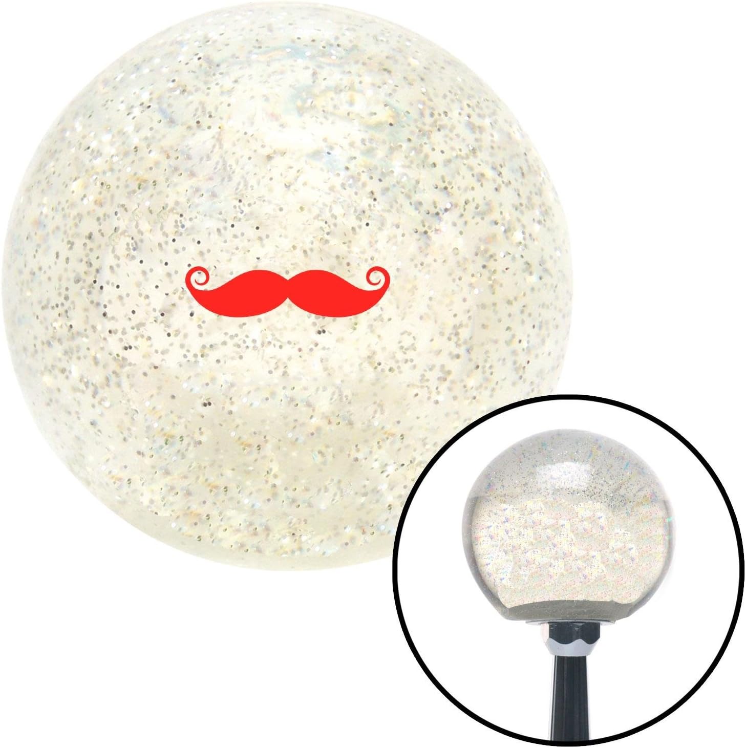 American Shifter 277926 Shift Knob (Red Mustache French