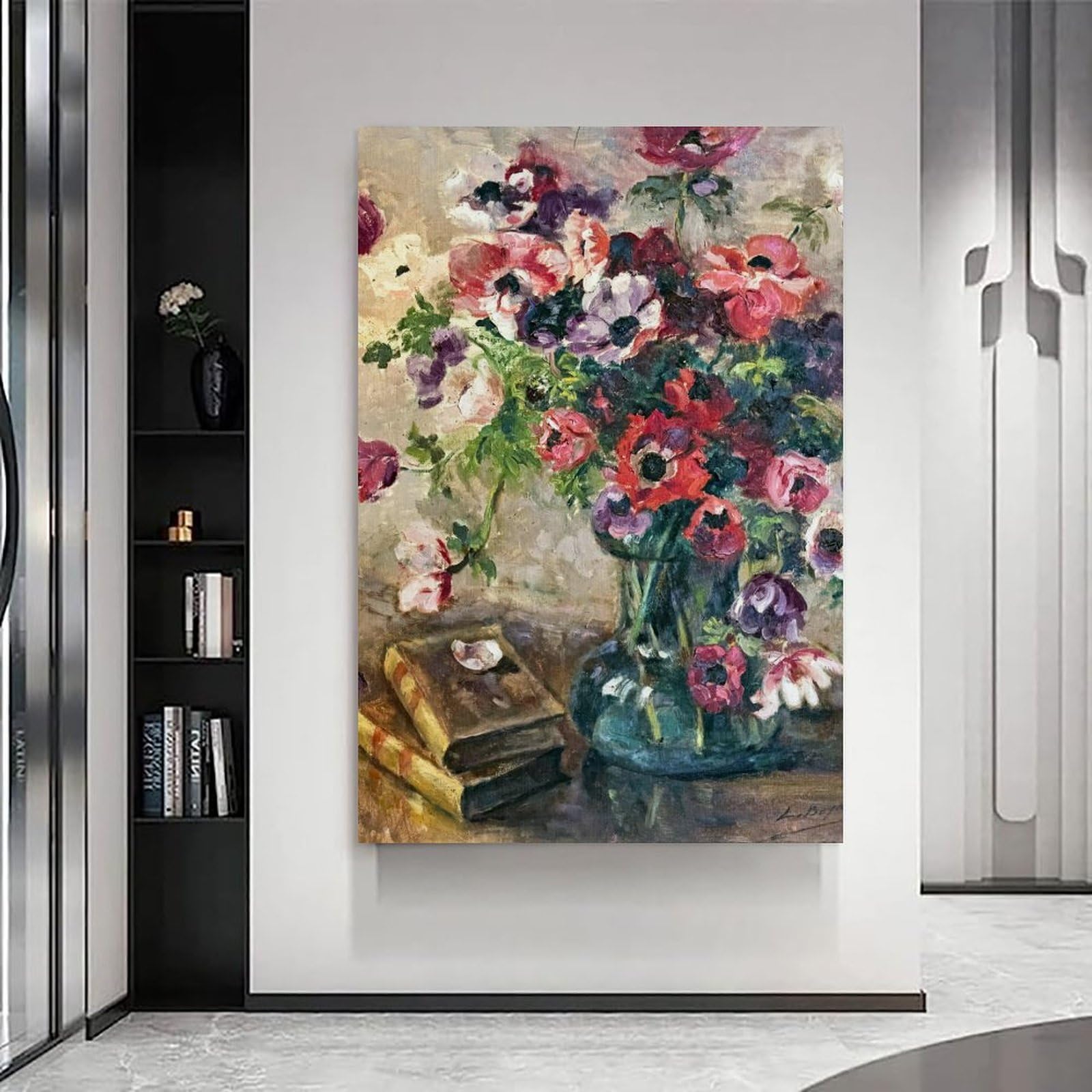 generisch The Bouquet of Anemones by Luce BoyalsModernas Impresiones en Lienzo, Cuadros Decorativos Para Habitación de Niños o Niñas, Cuadros de Pared Para Salón Y Pinturas Con Motivos Festivales