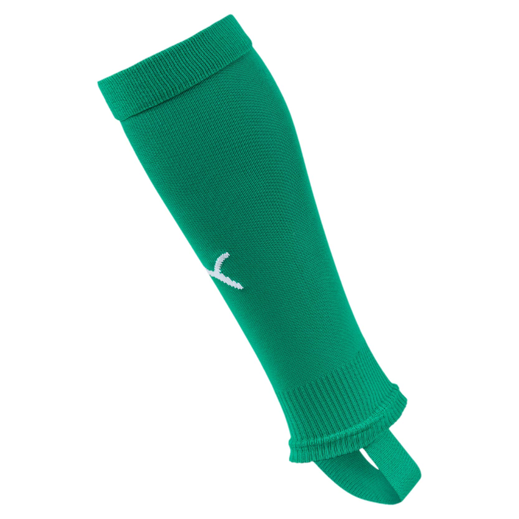 PUMA LIGA Stirrup Core Football Socks - Pepper Green/White, Size 1