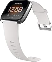 Vista 6 de Fitbit Versa Lite Edition - Reloj inteligente, GPS, talla única (correas S y L incluidas)