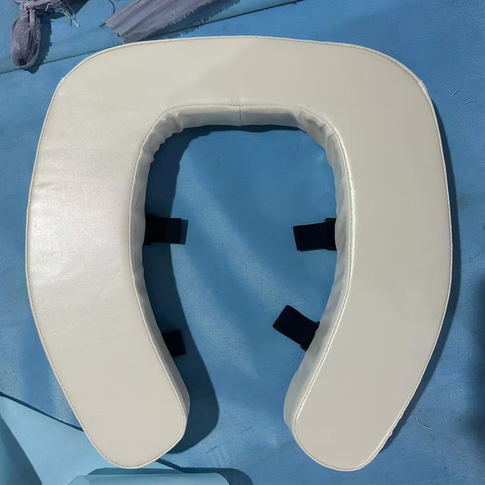 Weiche Toilettensitzerhöhung 5cm, wasserdichtes WC-Sitzkissen aus hochdichtem Schaumstoff, universelle Sitzerhöhung für Senioren & nach Hüft-OP, bequeme Aufstehhilfe