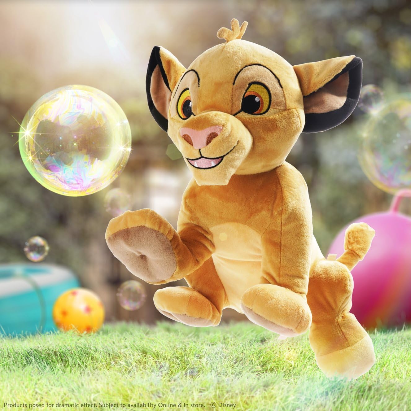 Simba 6315877016 Disney Animals, 40 cm, Peluche a Partir de los Primeros Meses de Vida