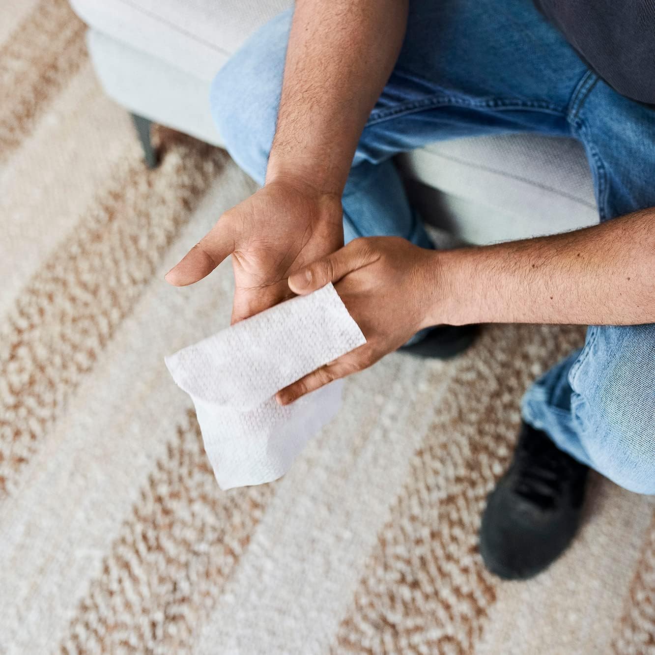 The Honest Company Sanitizing Alcohol Wipes | Kills 99% of Germs, Made With Aloe | Unscented, 150 Count (3 Packs of 50)