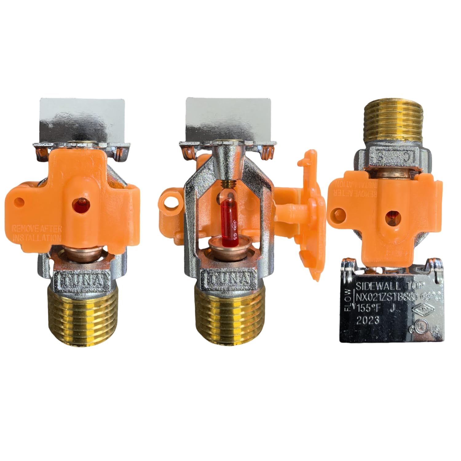 Fire Sprinkler Head Horizontal Sidewall Spray - FM Approved & UL Listed 1/2