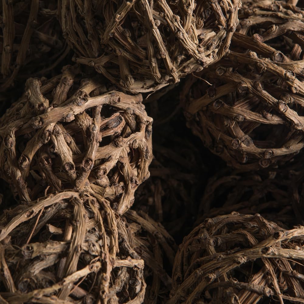 Vickerman Natural Botanicals 3.2" Tail Ball. Includes 25 Pieces per Pack