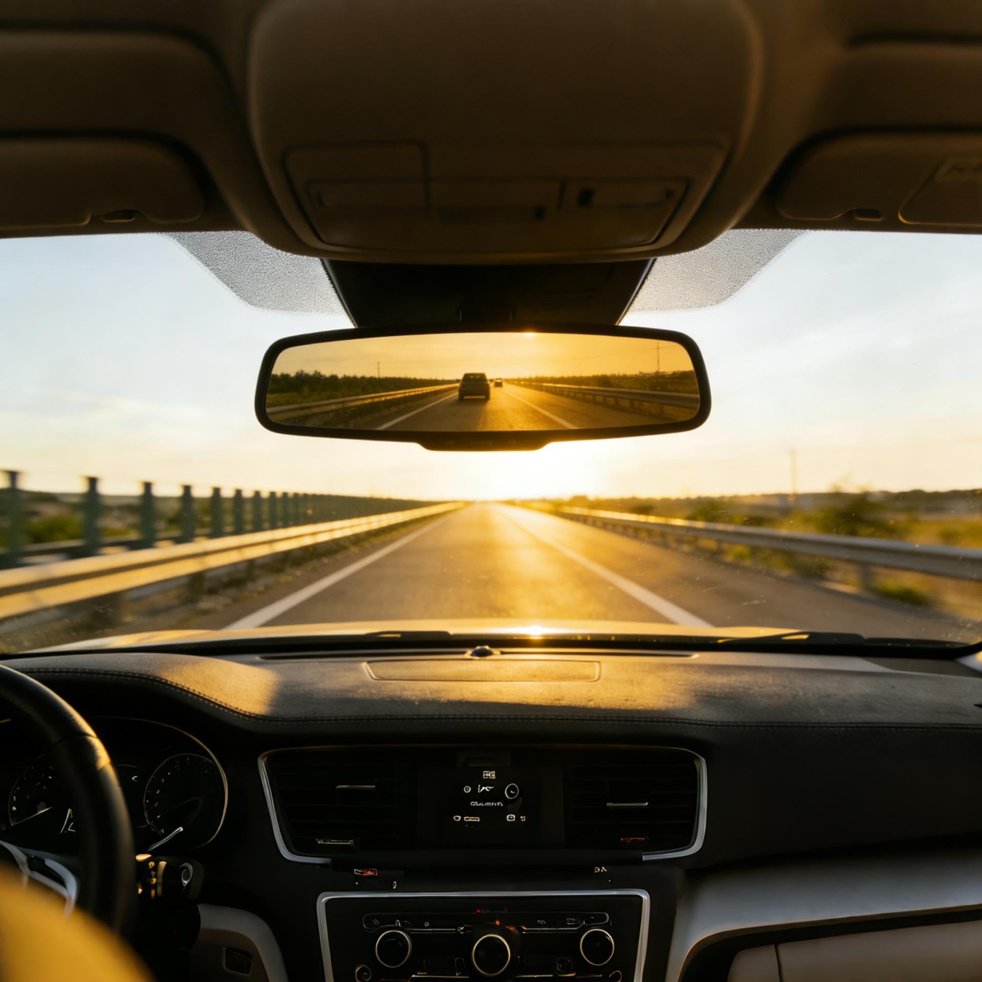 Rétroviseur intérieur, rétroviseur anti-éblouissement, rétroviseur intérieur de voiture pour Passat B5 Jetta Golf MK4 99-05 3B0857511G(Le noir)
