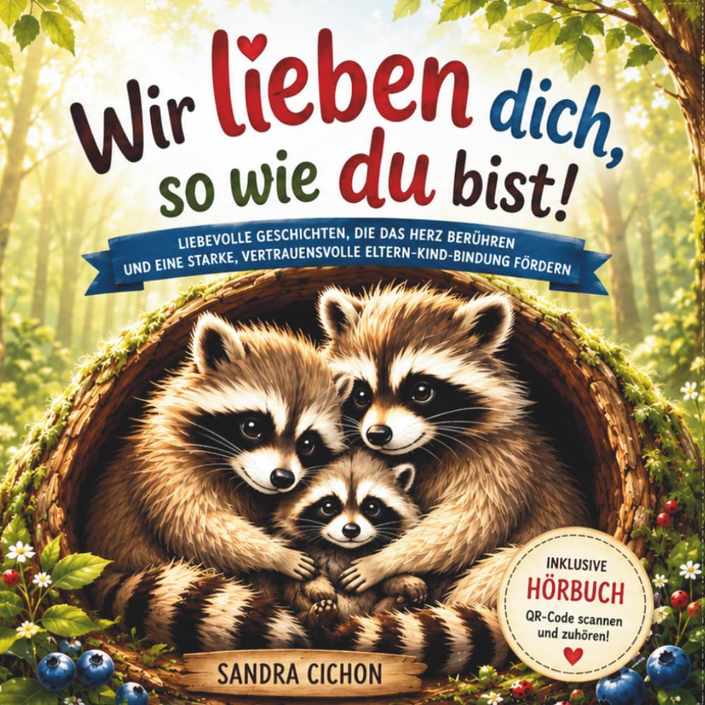 Wir lieben dich, so wie du bist: Ein herzerwärmendes Kinderbuch über die grenzenlose Liebe zwischen Eltern und Kindern I inkl. Hörbuch