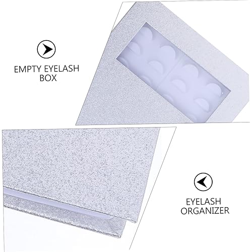 Miniatura 2 de FRCOLOR Caja de embalaje de pestañas postizas, rizador de pestañas falsas Colocador De Pestañas Postizas Caja de almacenamiento de pestañas postizas
