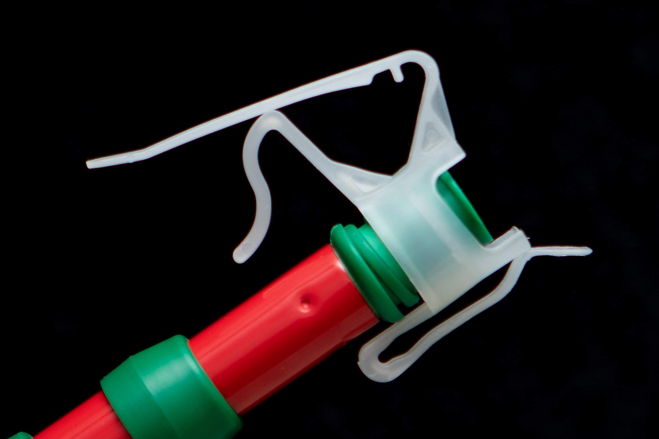 No Ladder 50 Count Gutter and Shingle Clips, Clear Buy Online in