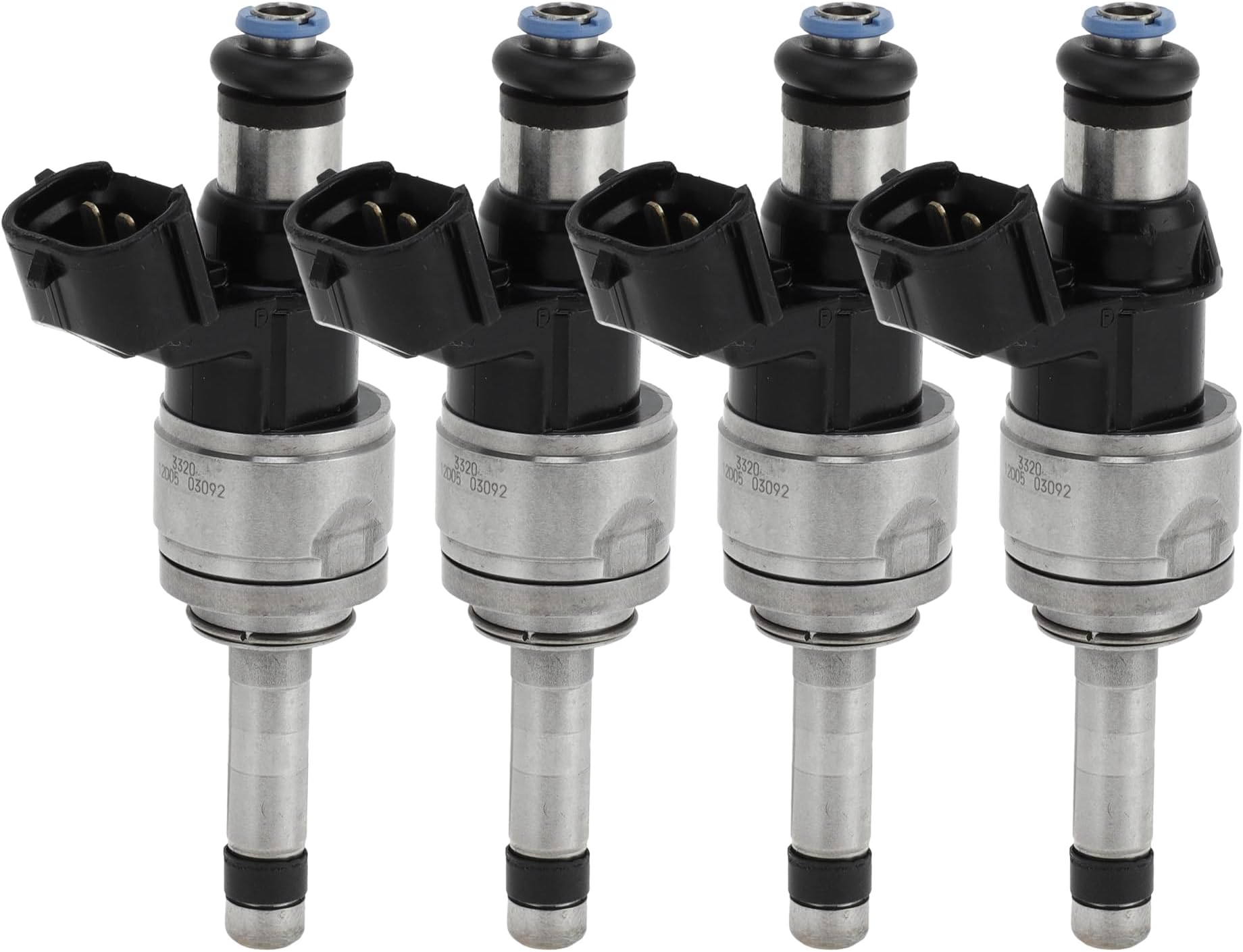 4 Pcs Fuel Injector for Nissan Sentra 2.0L 2020-2023 No.166005TA0B Flow Match Black Fuel Nozzle