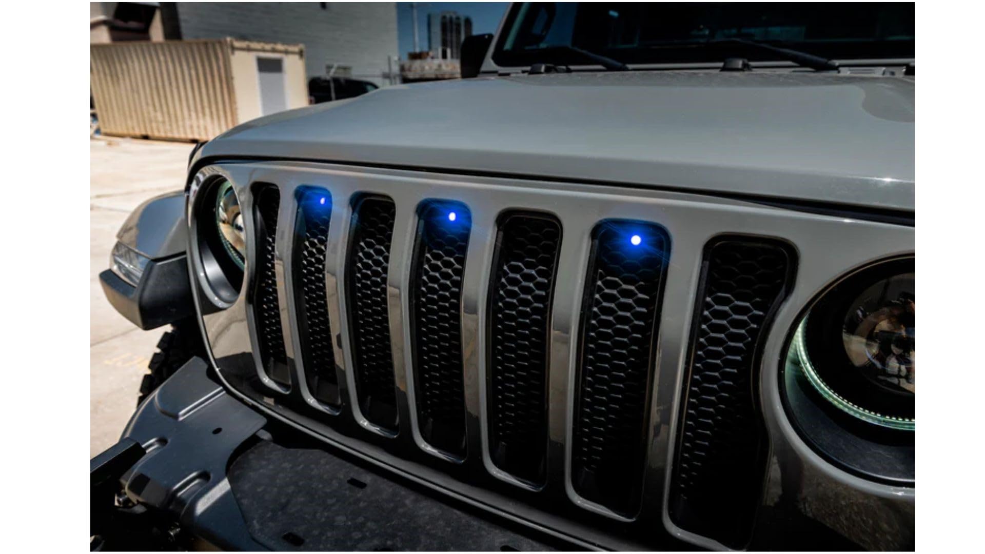 ORACLE Lighting Pre-Runner Style LED Grill Kit for Jeep Wrangler JL (Will not fit The 2024+ Wrangler JL Grills)