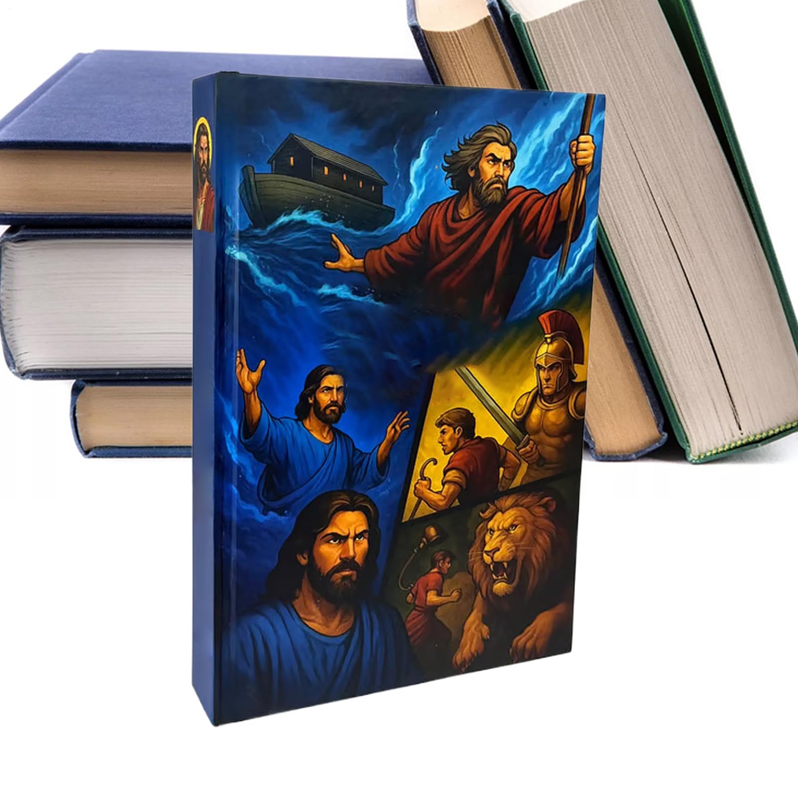 Libros de cómics, libro gráfico de cómics de la Biblia para niños, 6.3 x 8.27 pulgadas, educación en casa y educación, novelas gráficas en para escribir, dibujar, contar historias, jugar