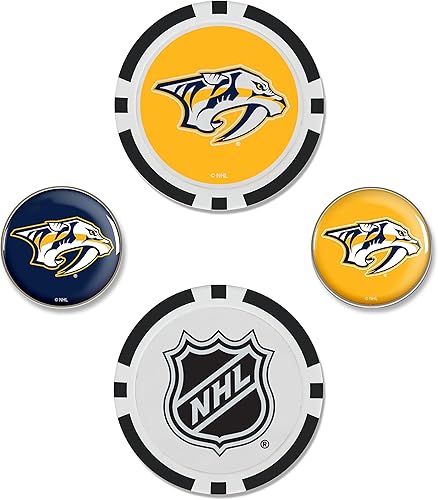 Vista 14 de Team Effort NHL - Juego de marcadores de bola unisex para adultos NHL
