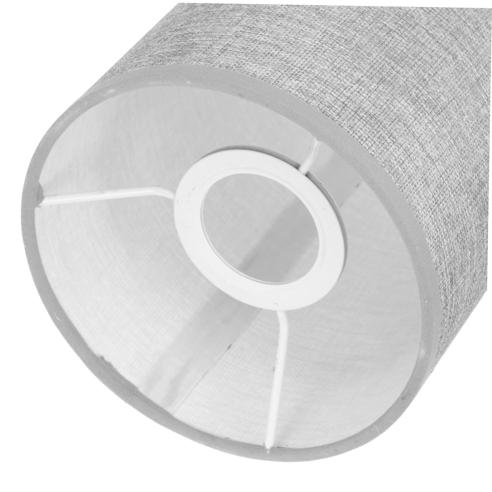 Milisten Indoor Wall Lights Drum Cylinder Lamp Shade Natural Linen Lampshade Clip On Light Cover Lamp Shade Replacement for Table Lamp Floor Lamp Grey Ceiling Light Shade Milisten Indoor Wall Lights Drum Cylinder Lamp Shade Natural Linen Lampshade Clip On Light Cover Lamp Shade Replacement for Table Lamp Floor Lamp Grey Ceiling Light Shade