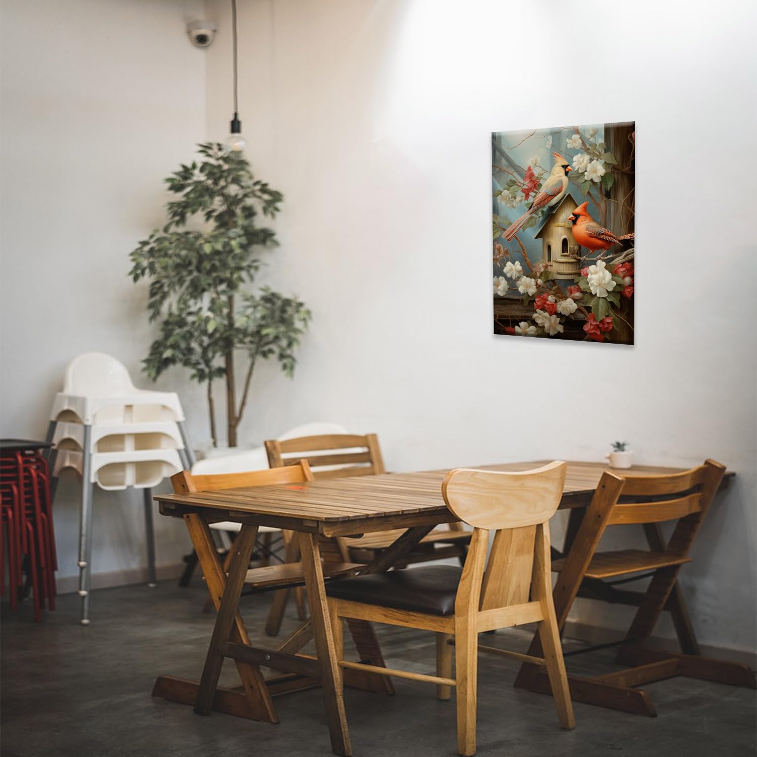 Impression Sur Toile Couleurs Claires Fleurs Rouge Jaune - Tableau Nature - Decoration Murale Salon Moderne - Image Sur Toil[t26705] - Maison