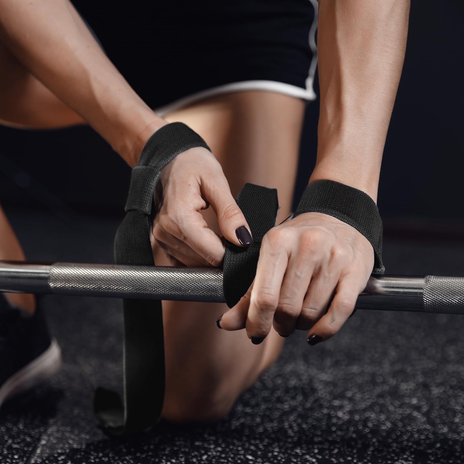 Cinghie Per Sollevamento Pesi - Imbottite Per Deadlift E Trazioni | Uomo E Donna | Fitness E Bodybuilding - Foto 4