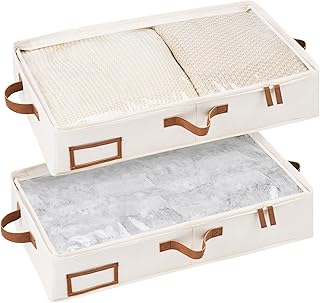 StorageWorks Under Bed Storage Containers with Handles and Label Holder,...