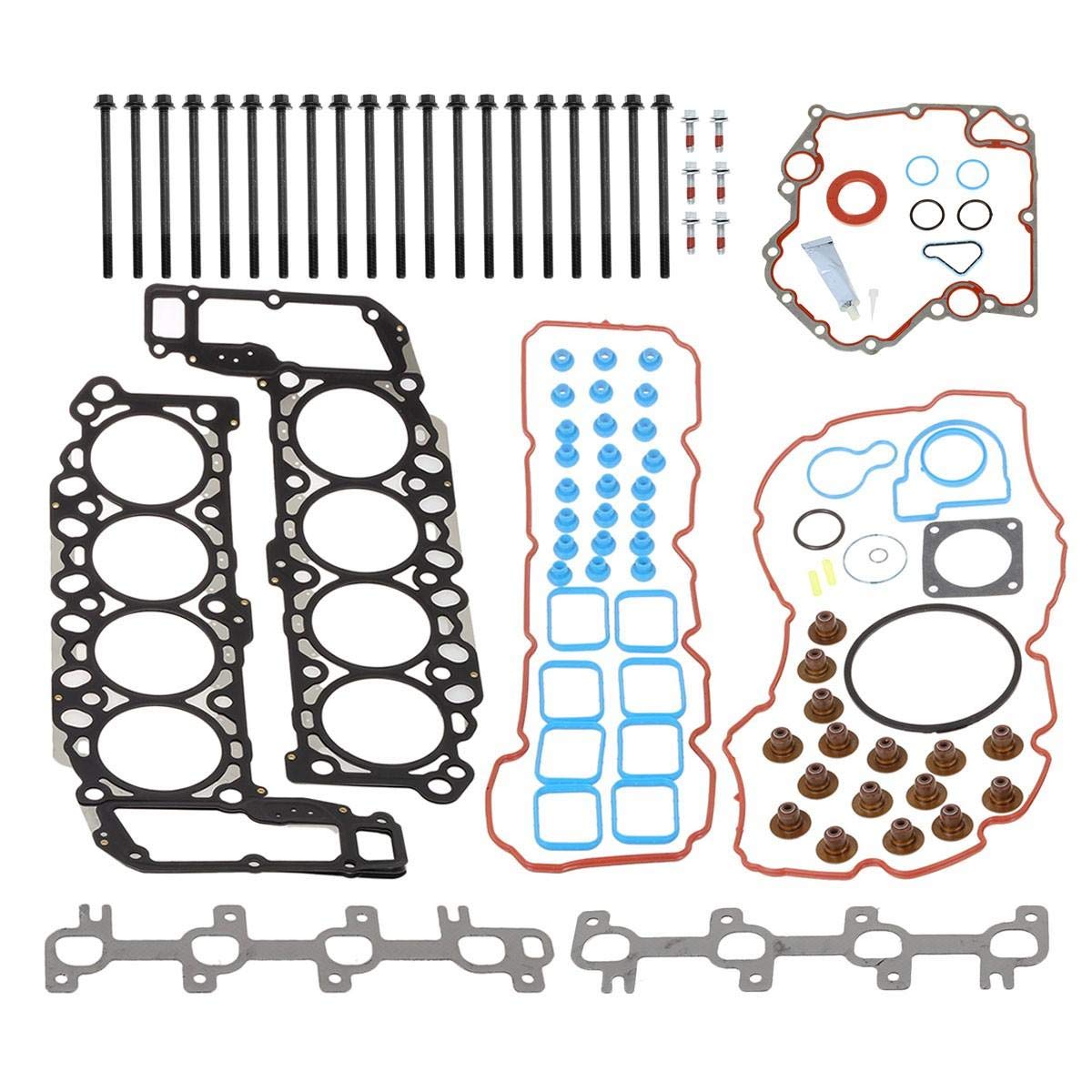 Vincos HS26157PT CS26157 ES71129 Head Gasket Set w/Bolts kit Conversion Gasket Set Compatible with Ram 1500 2002 2003 Durango/Dokota 00 01 02 03 Grand Cherokee 99-03 4.7L V8