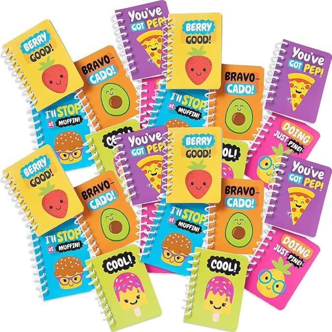 Fun Express Amazon Amazon.com: Fun Express Funtastic Food Friends Mini Notebooks - 24 ...