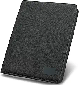 Pasta Executiva Congresso A4 Ideal com Ziper TopGet (Preto)